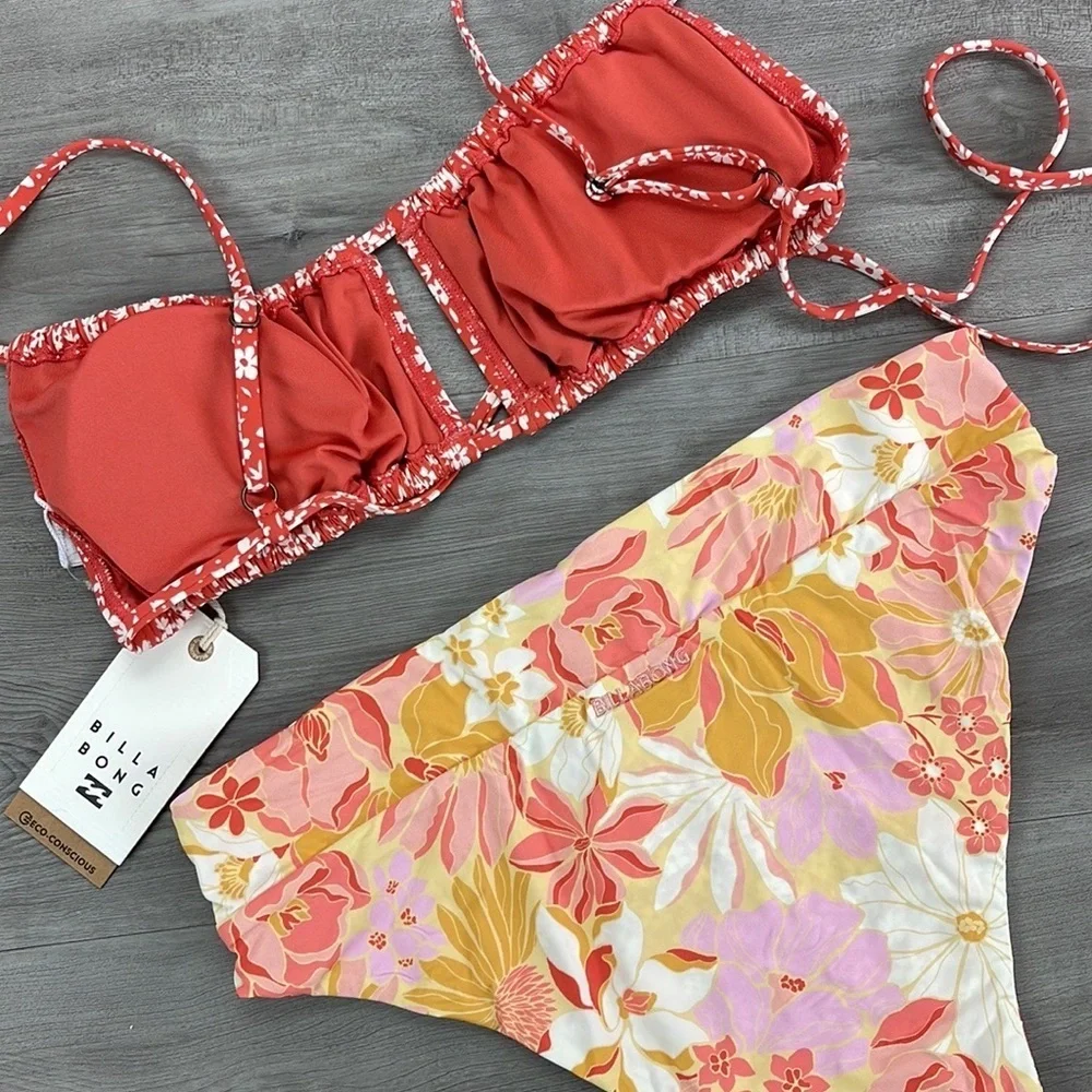 ☀️BILLABONG☀️ MADE FOR DAZE ALINA MADE FOR DAZE RISE BIKINI SET